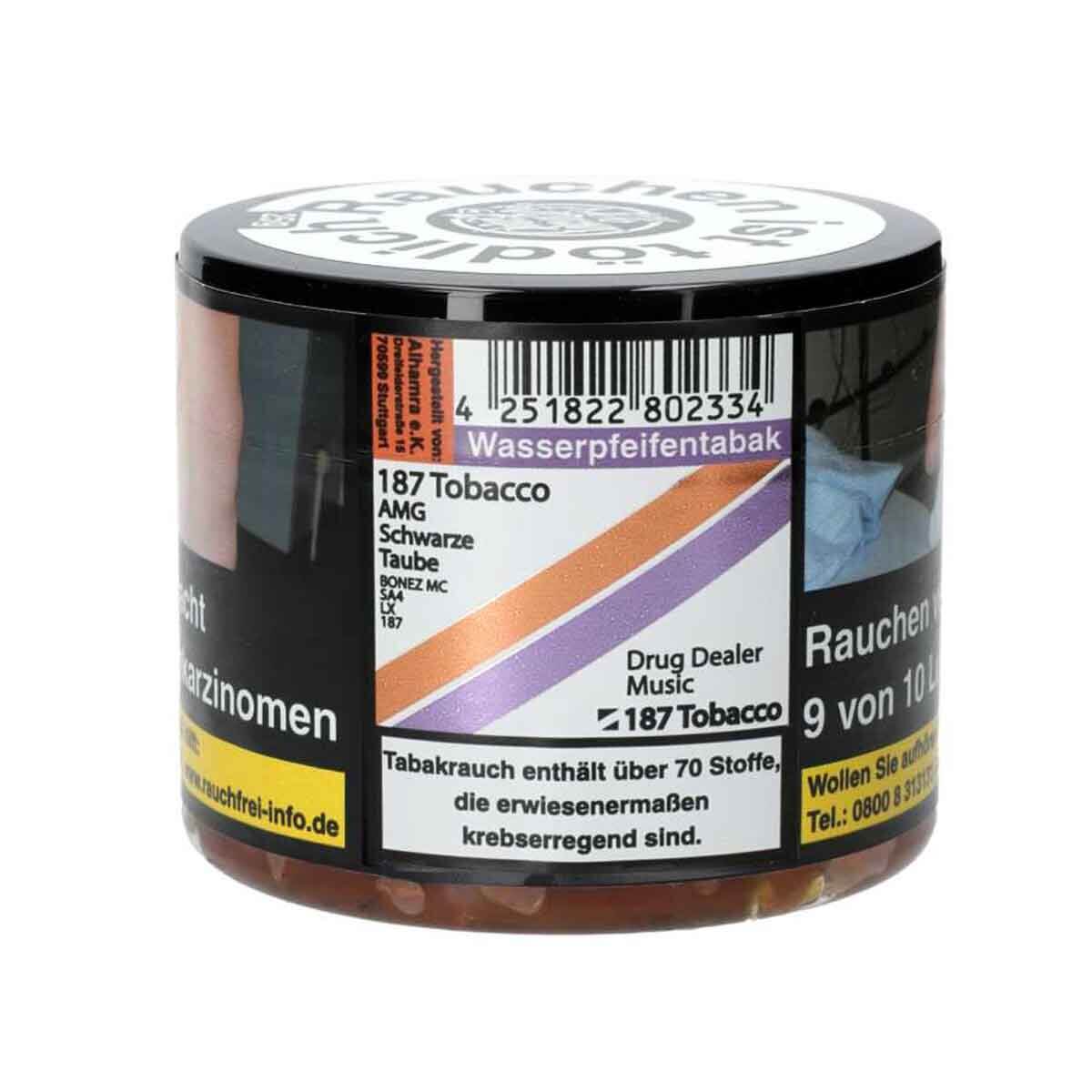 187 Tabak AMG schwarze Traube 25g 187 Tabak AMG schwarze Traube 25g