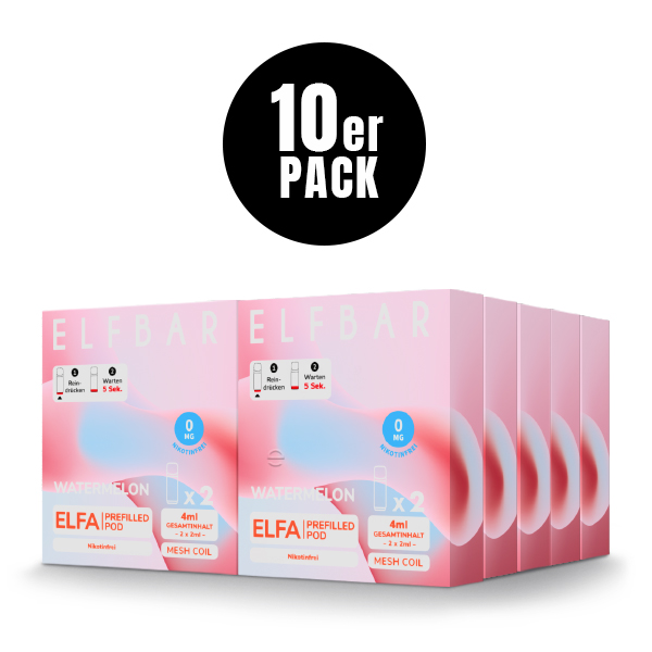 Elfa Pod Watermelon Nikotinfrei 2 Stk
