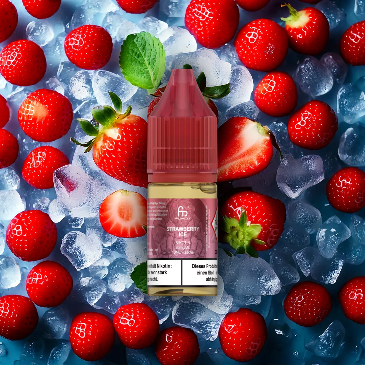 RandM Tornado Liquid 10ml - Strawberry Ice 20mg
