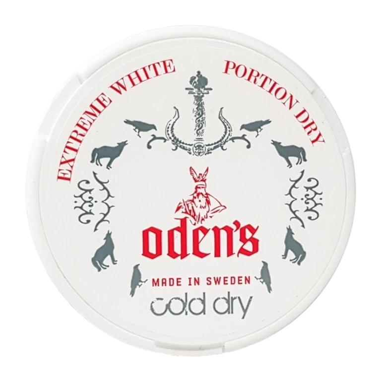 Odens Extreme Cold White Dry - Chew Bags Snus