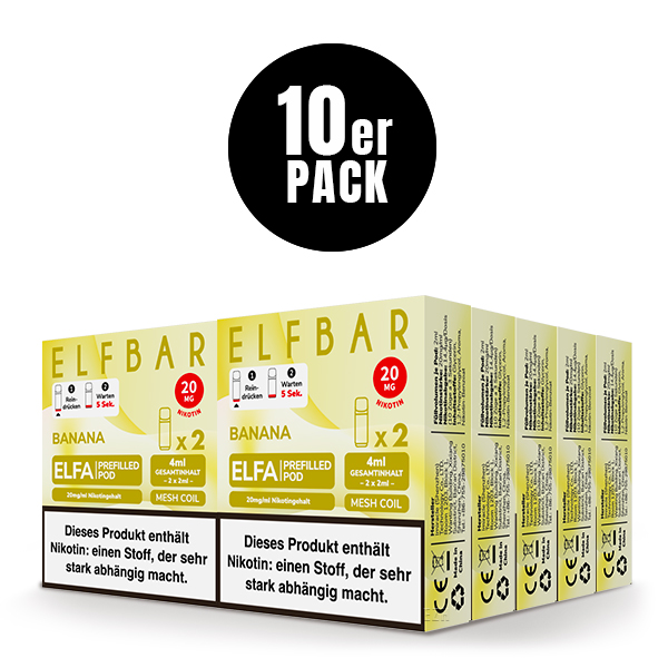 Elfa Pod Banana 20mg 2 Stk