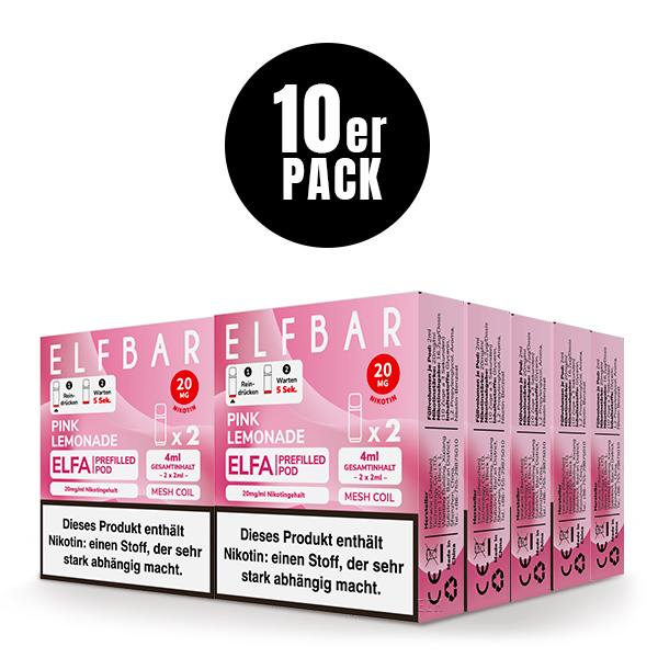 Elfa Pod Pink Lemonade 20mg 2 Stk
