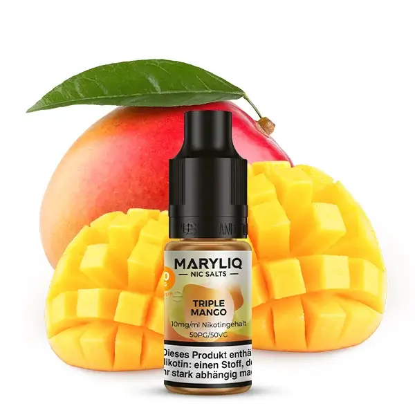 Maryliq Nikotinsalz Liquid 10ml Triple Mango 10mg Maryliq Nikotinsalz Liquid 10ml Triple Mango 10mg