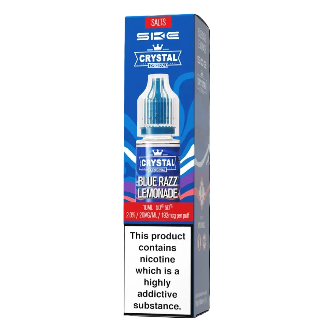 Crystal Liquid 10ml Blue Razz Lemoande 20mg