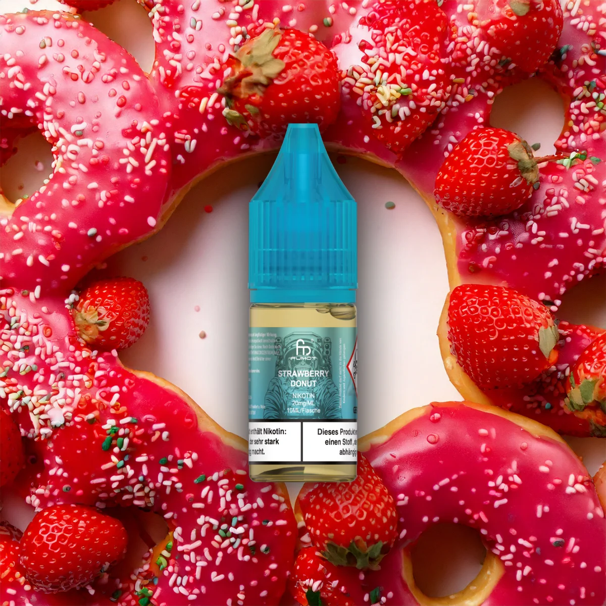 RandM Tornado Liquid 10ml Strawberry Donut 20mg