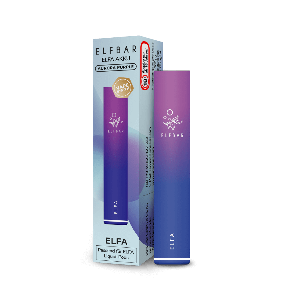 Elf Bar ELFA Akku Aurora Purple Elf Bar ELFA Akku Aurora Purple