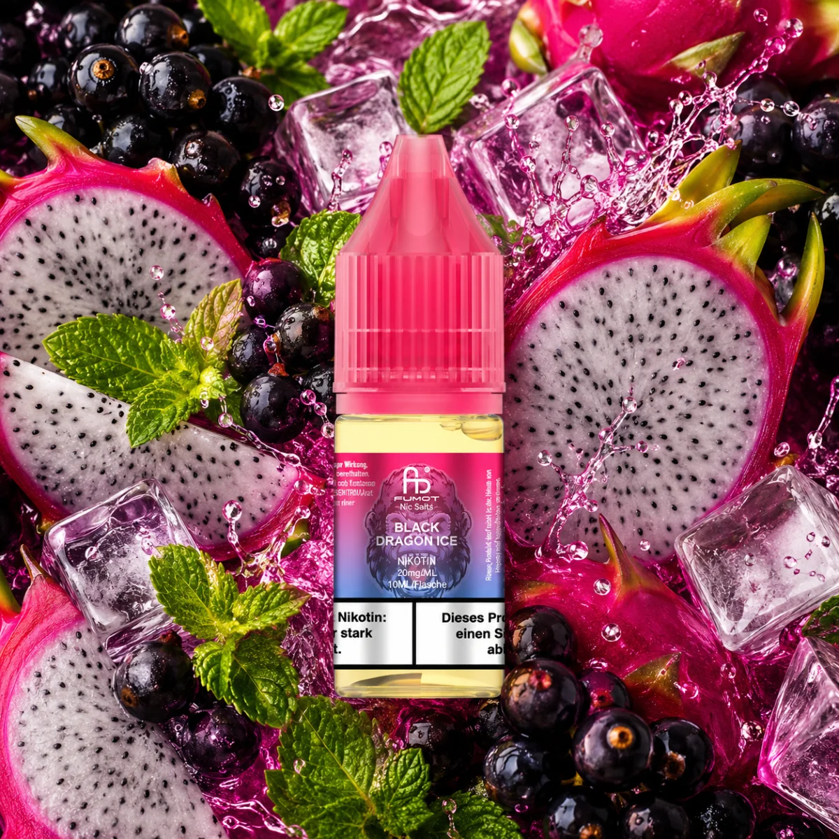 RandM Tornado Liquid 10ml - Black Dragon Ice 20mg