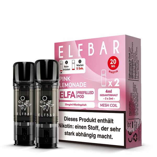 Elfa Pod Pink Lemonade 20mg 2 Stk