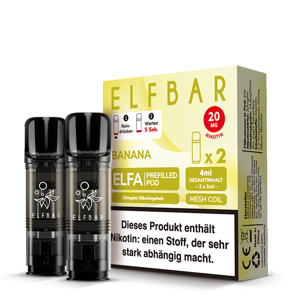 Elfa Pod Banana 20mg 2 Stk