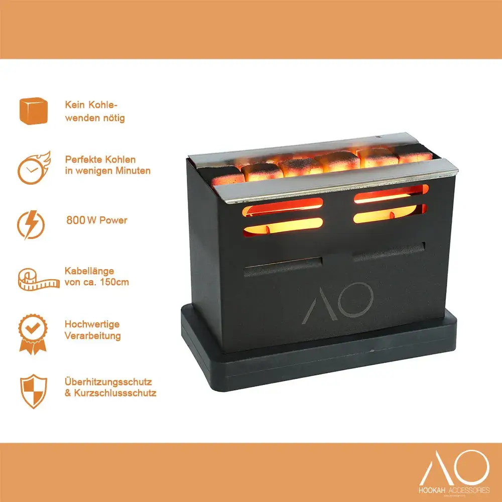 AO Blazer V Shisha Kohleanzünder / Toaster Form