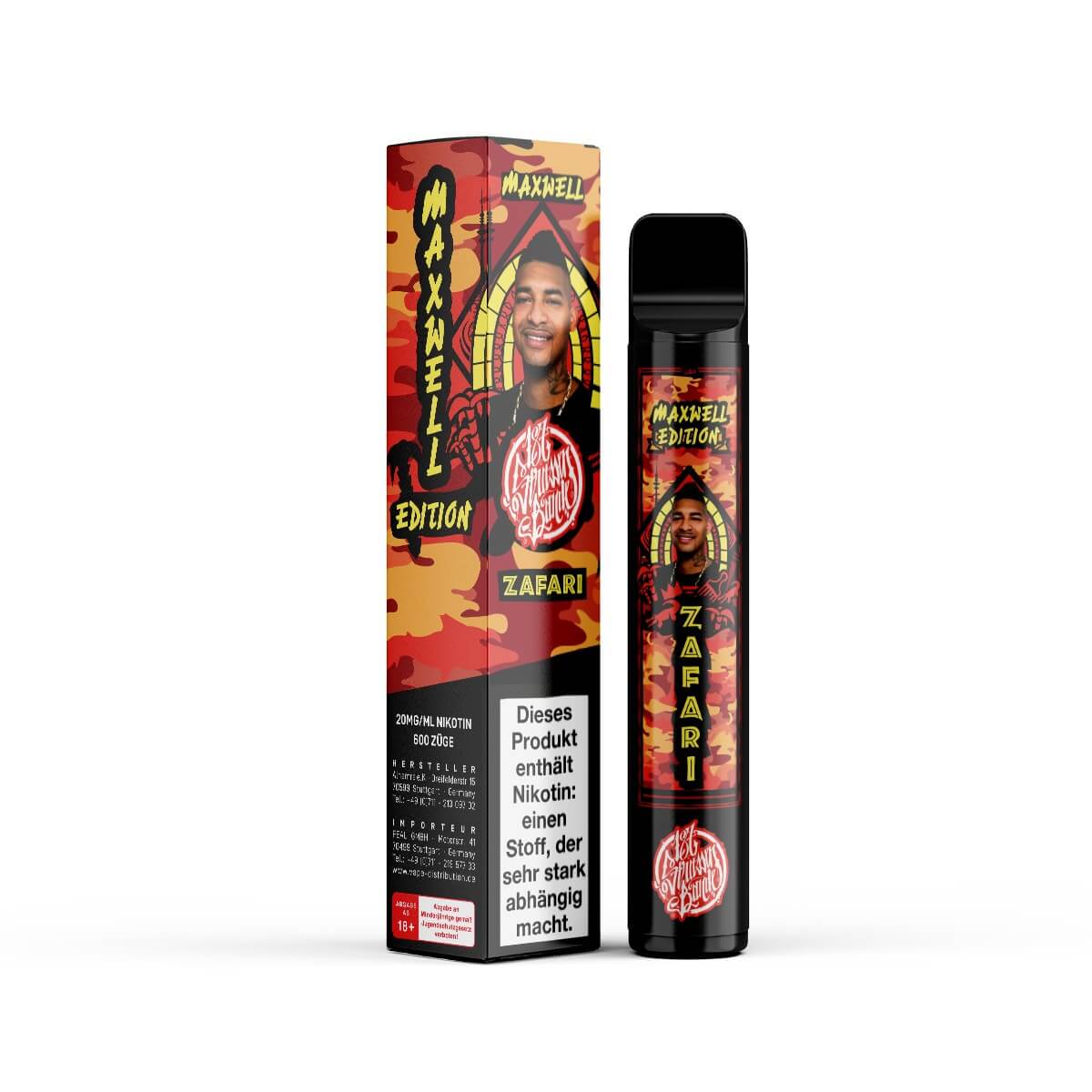 187 Strassenbande Einweg E-Zigarette 600 Zafari 187 Strassenbande Einweg E-Zigarette 600 Zafari
