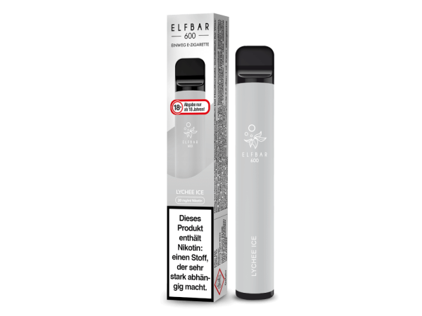 Elf Bar 600 Einweg E-Zigarette Lychee Ice 20mg