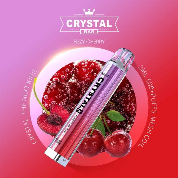 Crystal Bar Vape Fizzy Cherry