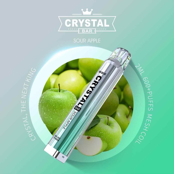 Crystal Bar Vape Sour Apple