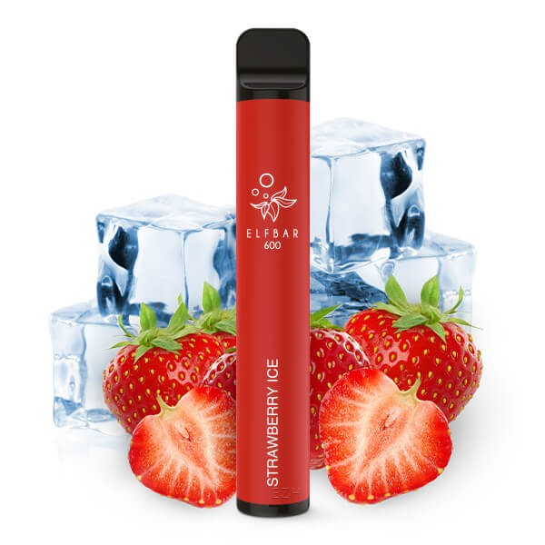 Elf Bar 600 Einweg E-Zigarette Strawberry Ice 20mg