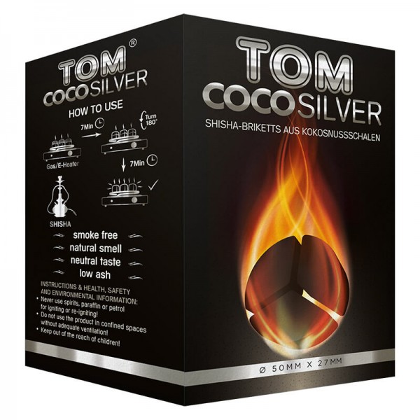 Tom Coco Silver Naturkohle 1 kg